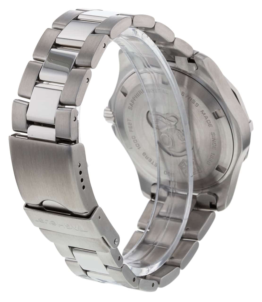 Pre Owned Tag Heuer Aquaracer WAF1111.BA0801 Watch Watchfinder Co